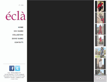 Tablet Screenshot of ecla.it